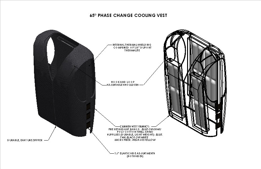Polar Vest Digital Drawing 0 Personal Body Cooling
